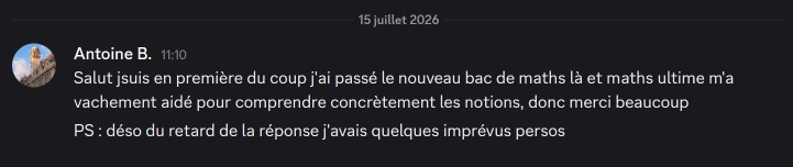 Témoignage